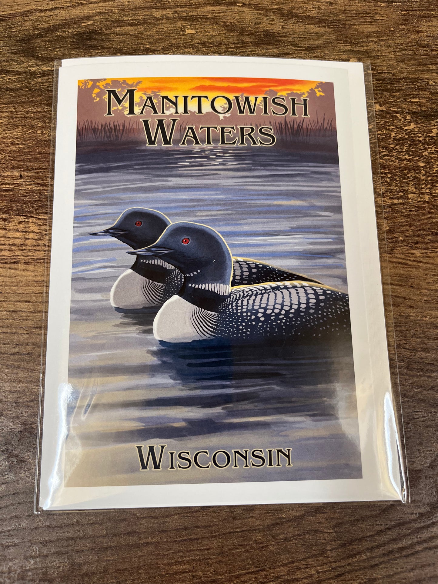 Greeting Card - Loons