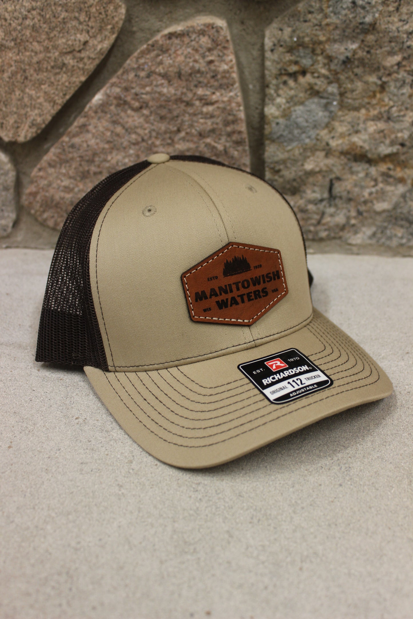 MW Leather Patch Baseball Caps