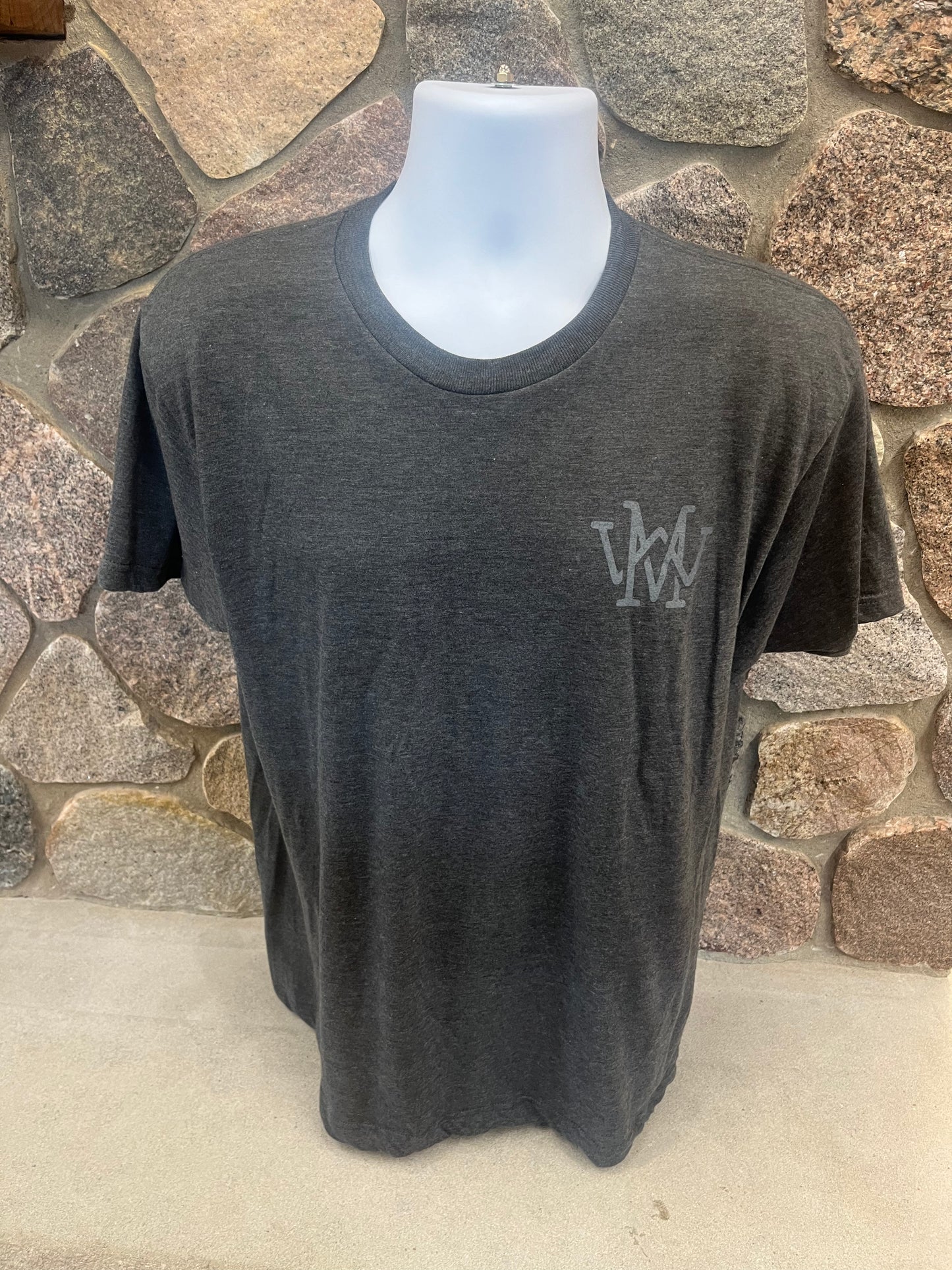 Manitowish Chain Lakes Tee - Charcoal