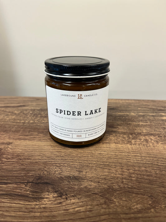 Spider Lake Candle