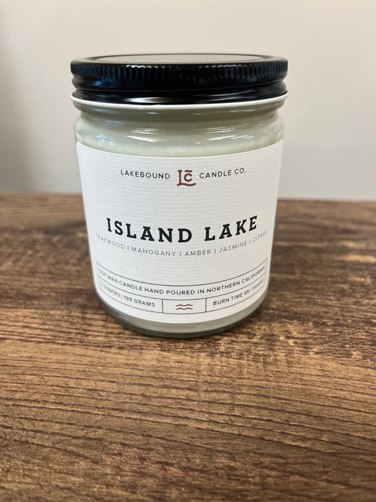 Island Lake Candle