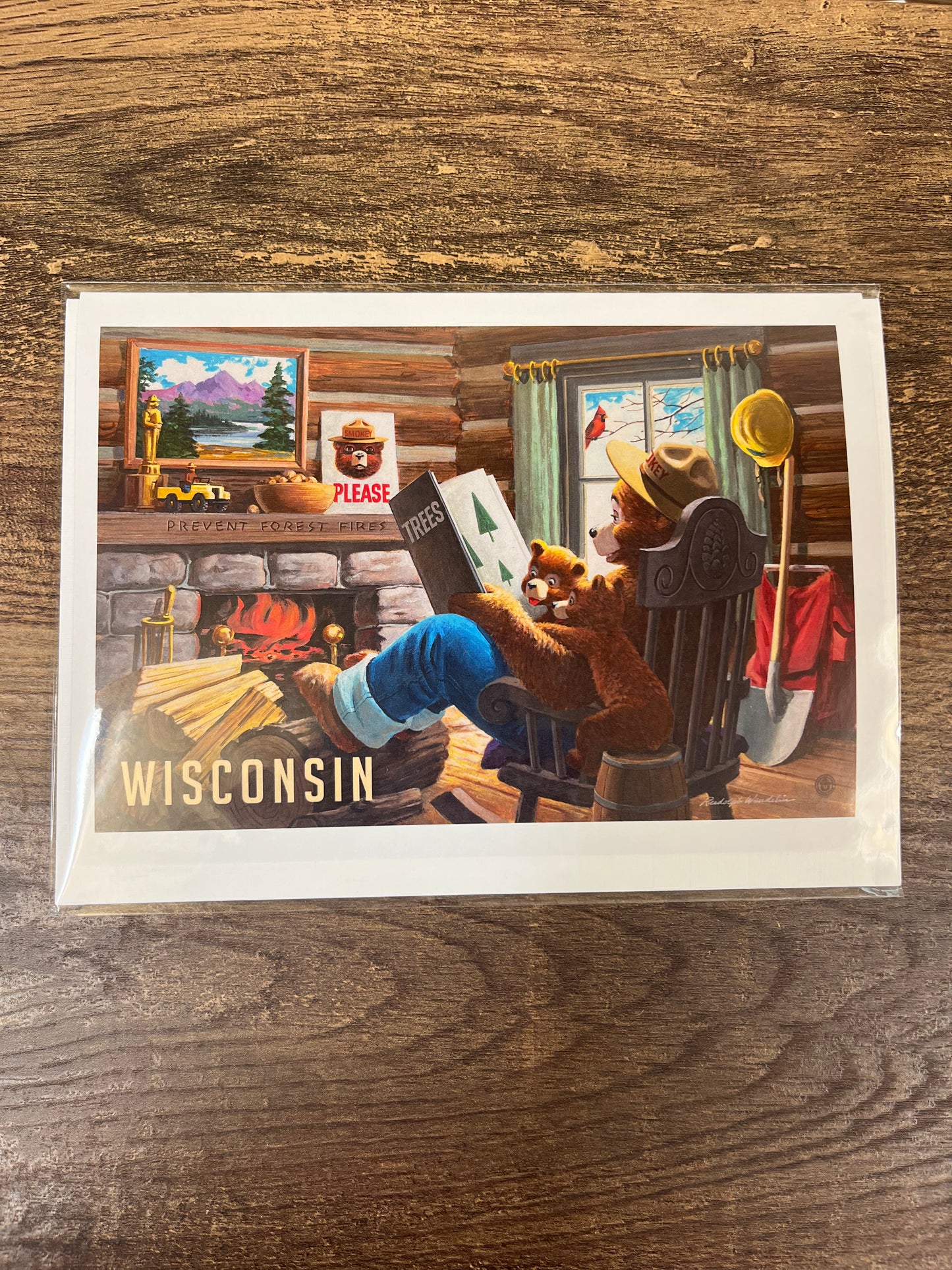 Greeting Card - WI Smokey Bear