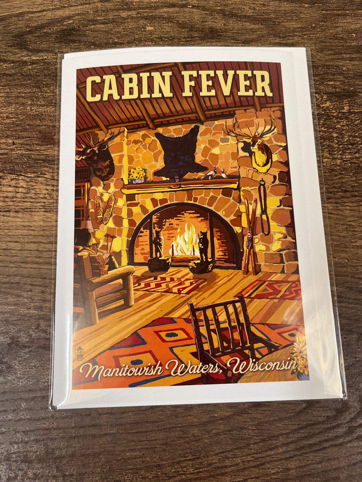 Greeting Card - Cabin Fever