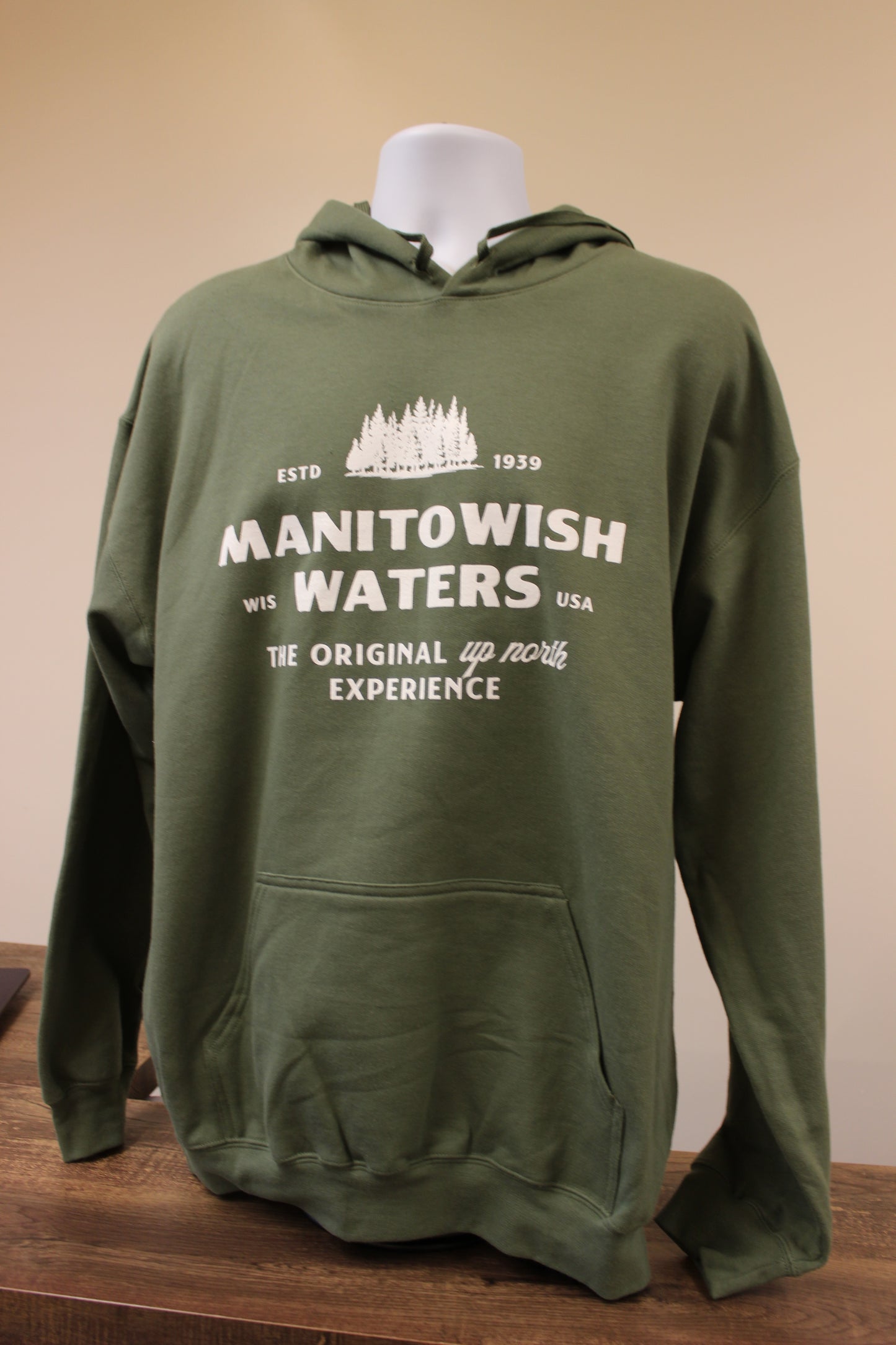 Hooded Sweatshirt - Hunter Green