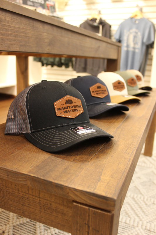 MW Leather Patch Baseball Caps