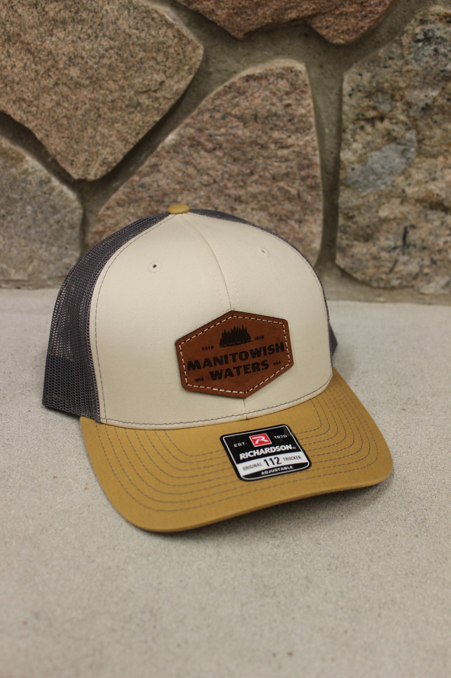 MW Leather Patch Baseball Caps