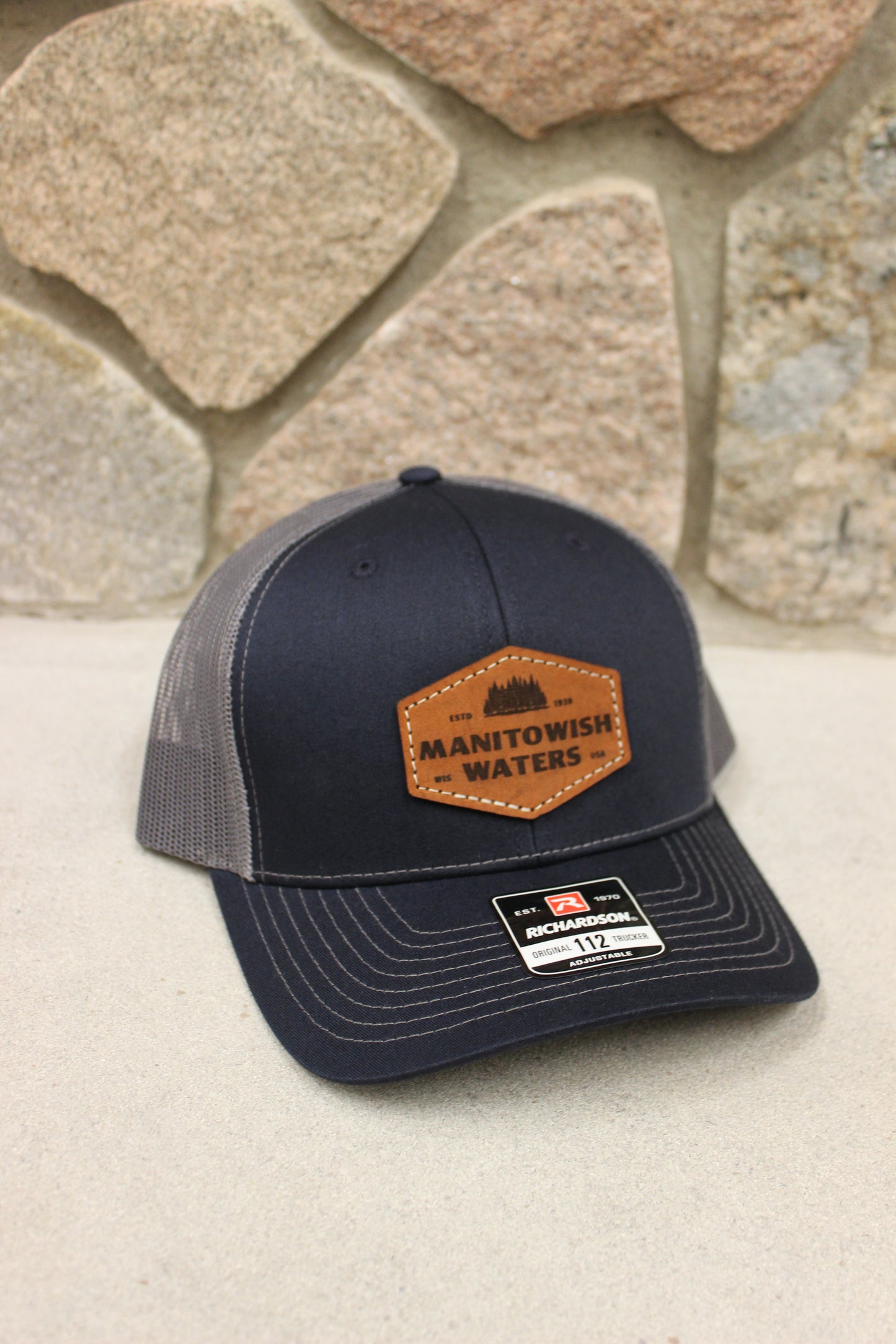 MW Leather Patch Baseball Caps