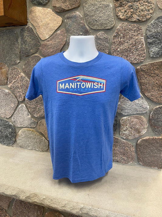 Manitowish Waters T- Shirt - Blue